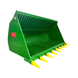 Heavy Duty Skeleton Bucket with Teeth
