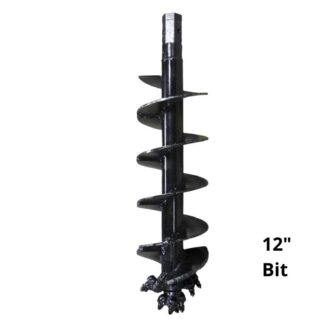 12 Heavy Duty Rock Auger Bit with 2 Hex