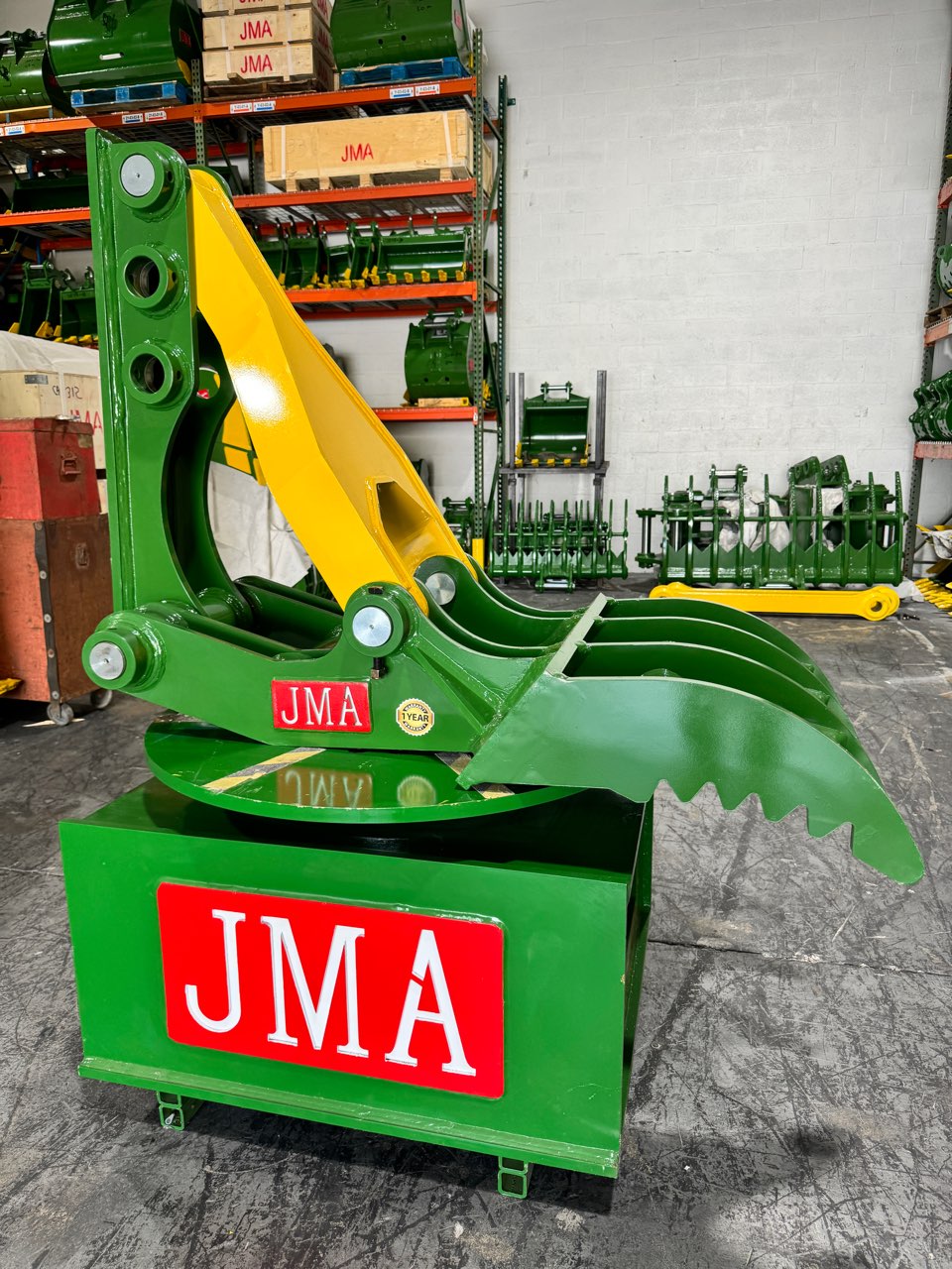 30 x 54 Mechanical Excavator Thumb for 16 - 25 Tons Weight Class