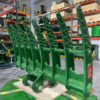 48 Brush Rake for 6.5 - 9 Tons Excavators. 45mm 38mm Pins