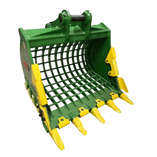 48 Severe Duty Skeleton Bucket With Teeth For 11 15 Tons Excavators 65mm Pins 11330