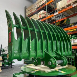 60 Brush Rake for 11 - 15 tons Excavators. 65mm Pins