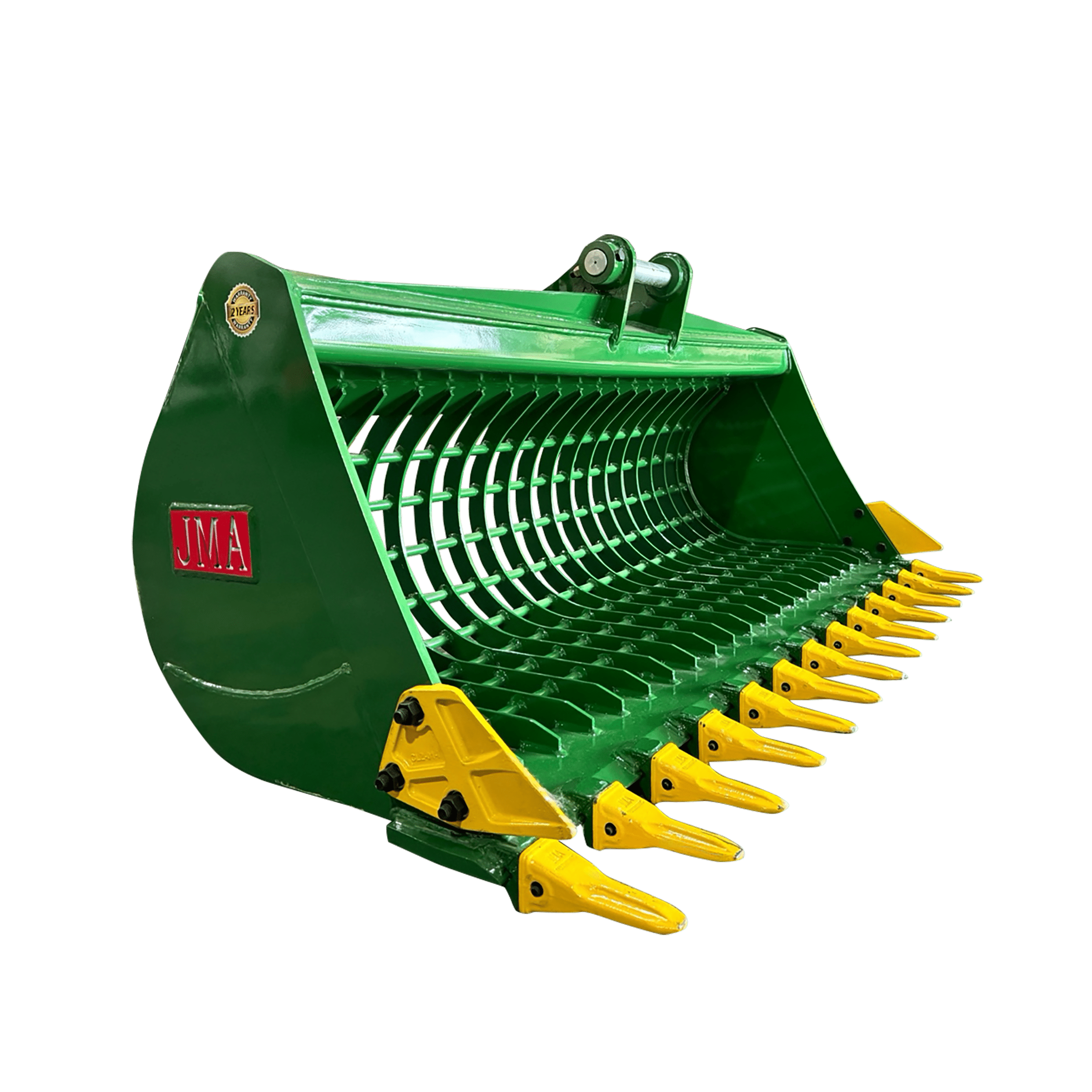 60 Skeleton Bucket with Teeth for 5 - 6.5 Tons Mini Excavators. 45mm Pins