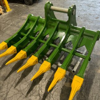 64 Root Rake for 29 - 48 Tons Excavators. 100mm 90mm Pins