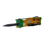 1,356 Joules Hydraulic Hammer For 7 – 10 Tons Mini Excavators and Backhoe Loaders. 50mm Pins
