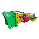 1,356 Joules Hydraulic Hammer For 7 – 10 Tons Mini Excavators and Backhoe Loaders. 50mm Pins