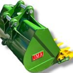 36″ Digging Bucket for 4 – 6.5 Tons Mini Excavators. 45mm Pins