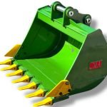 36″ Digging Bucket for 4 – 6.5 Tons Mini Excavators. 45mm Pins