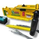 1,018 Joules Hydraulic Hammer for 4 – 7 Tons Mini Excavators.
