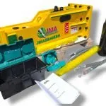 1,018 Joules Hydraulic Hammer for 4 – 7 Tons Mini Excavators.