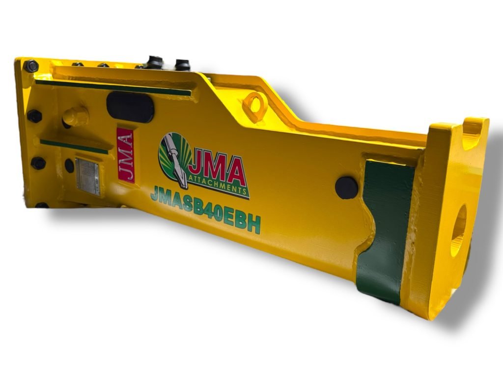 1,018 Joules Hydraulic Hammer for 4 – 7 Tons Mini Excavators.