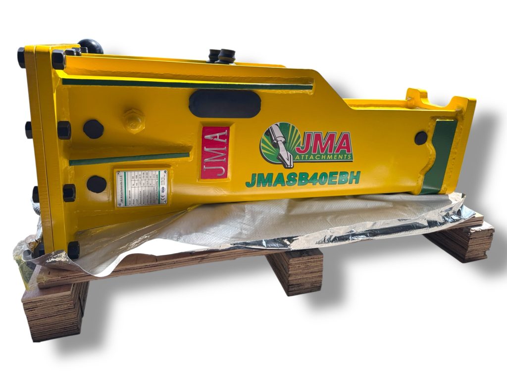1,018 Joules Hydraulic Hammer for 4 – 7 Tons Mini Excavators.