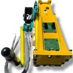 1,018 Joules Hydraulic Hammer for 4 – 7 Tons Mini Excavators.