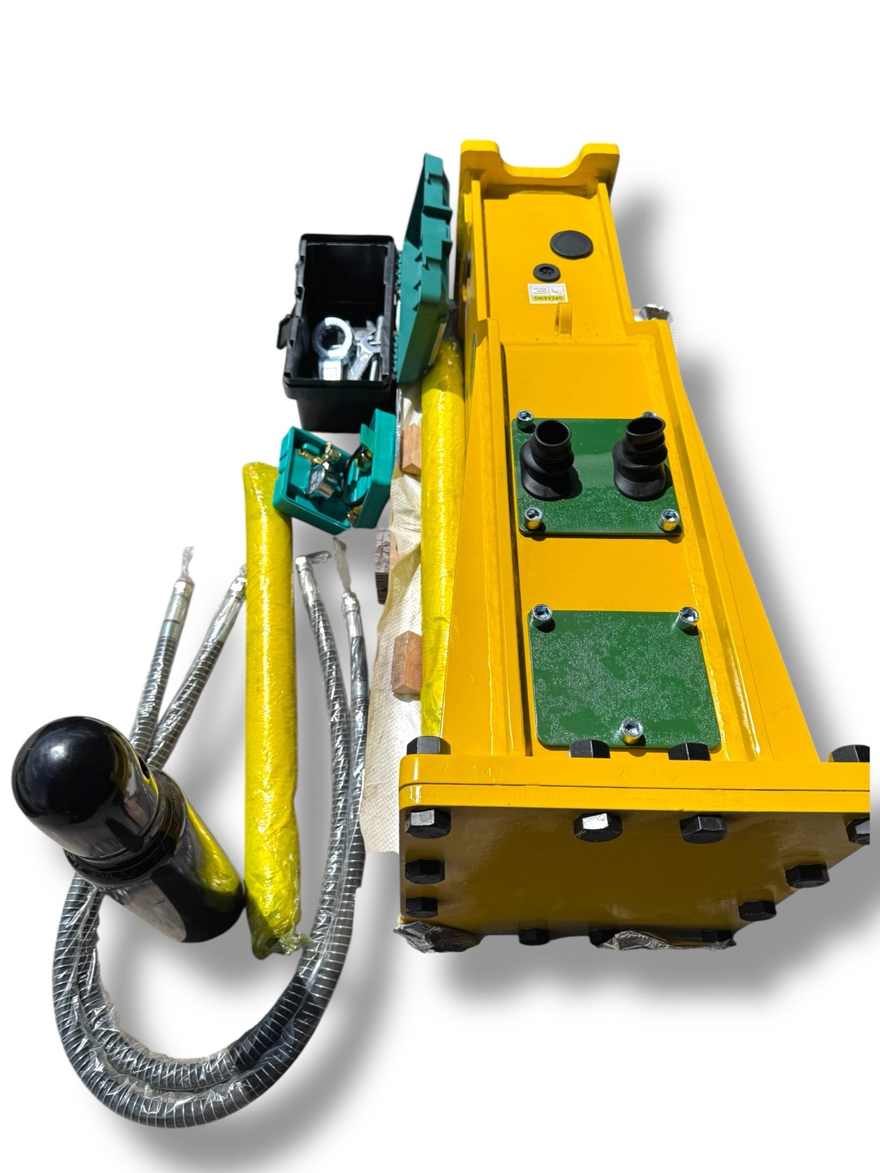 1,018 Joules Hydraulic Hammer for 4 – 7 Tons Mini Excavators.