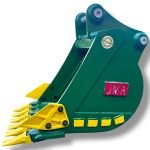 18″ Heavy Duty Digging Bucket for 6.5 – 9 Tons Backhoe Loaders. 45mm Pins