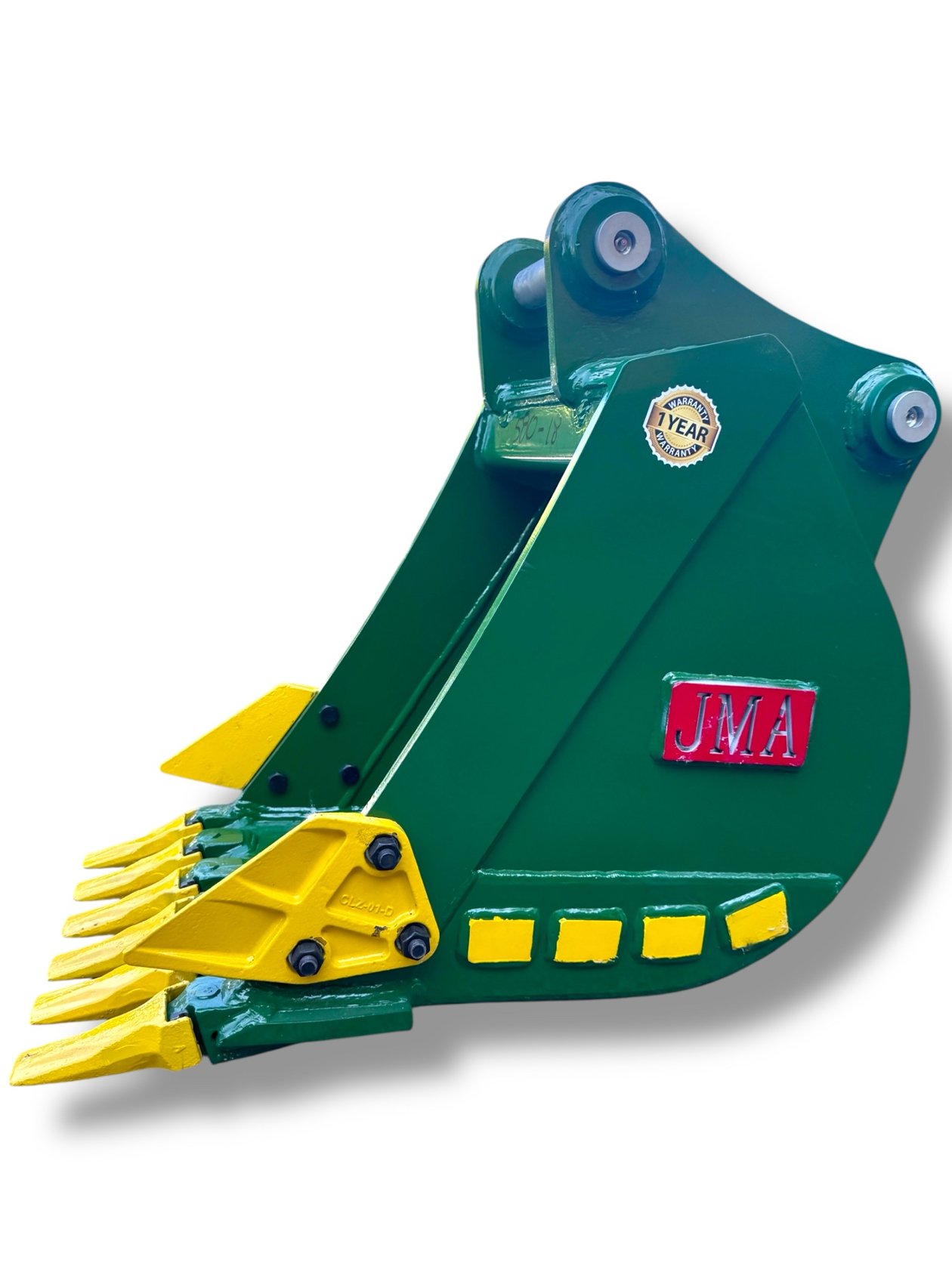 18″ Heavy Duty Digging Bucket for 6.5 – 9 Tons Backhoe Loaders. 45mm Pins