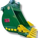 18″ Heavy Duty Digging Bucket for 6.5 – 9 Tons Backhoe Loaders. 45mm Pins