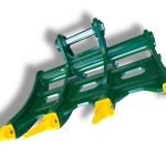 48″ Root Rake for 18 – 25 Tons Excavators. 80mm Pins