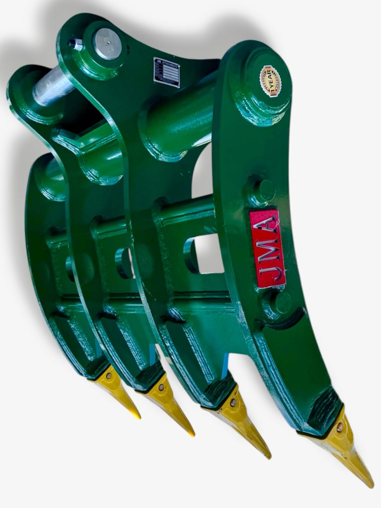 48″ Root Rake for 18 – 25 Tons Excavators. 80mm Pins