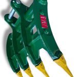 48″ Root Rake for 18 – 25 Tons Excavators. 80mm Pins
