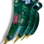 48″ Root Rake for 18 – 25 Tons Excavators. 80mm Pins