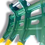 48″ Root Rake for 18 – 25 Tons Excavators. 80mm Pins