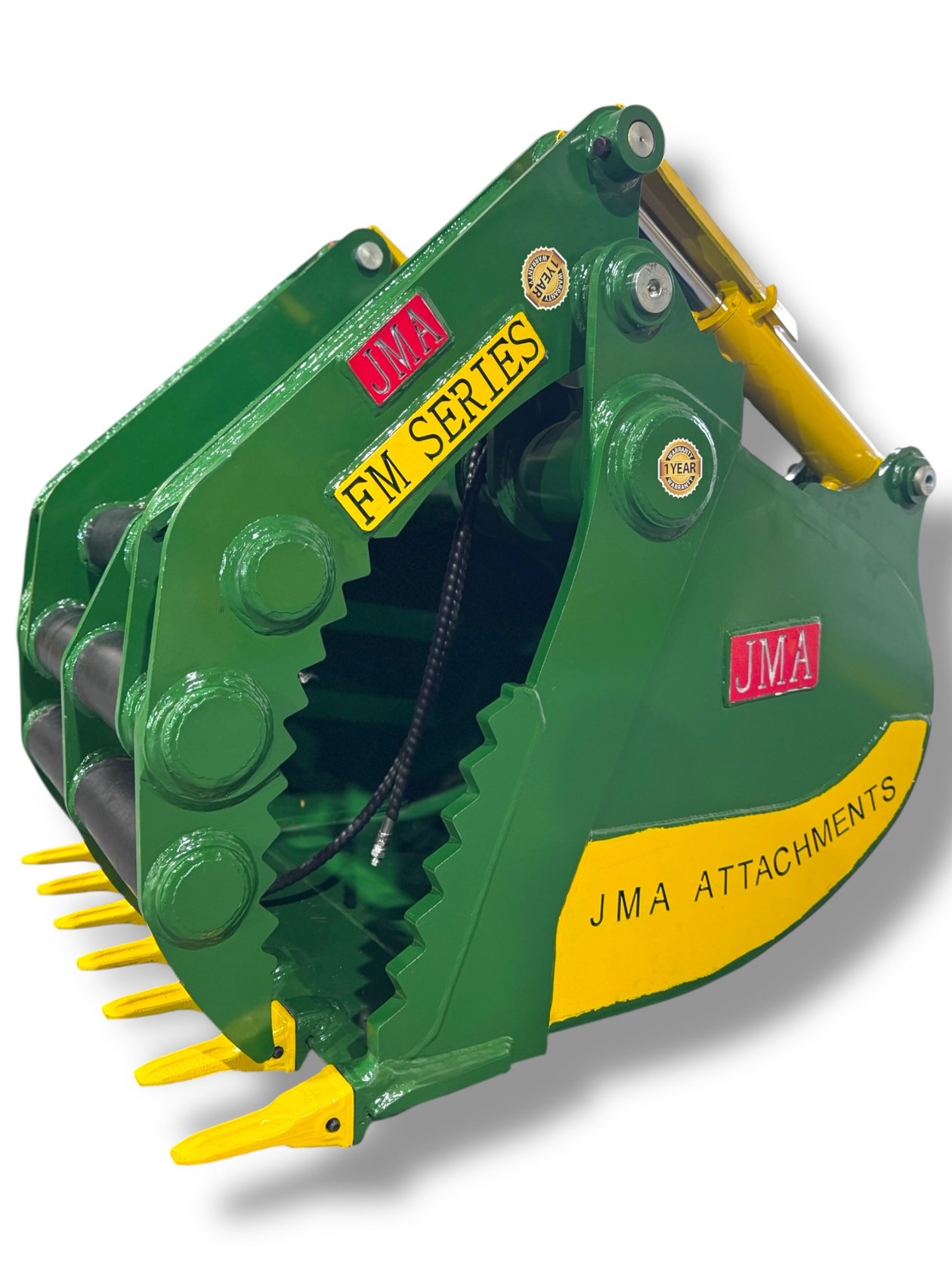 32″ Claw Bucket for 7 – 10 Tons Excavators. 50mm Pins