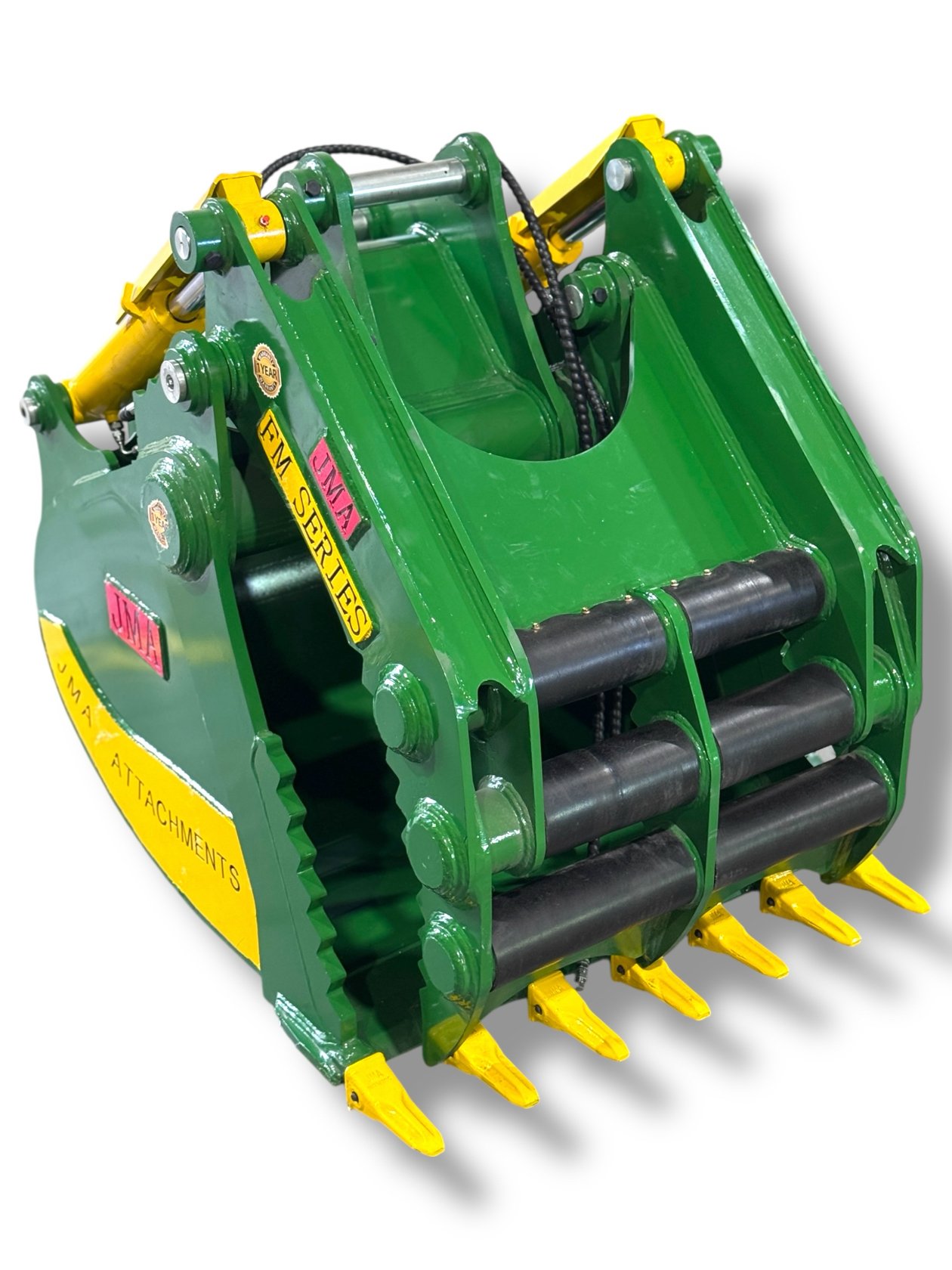 32″ Claw Bucket for 7 – 10 Tons Excavators. 50mm Pins