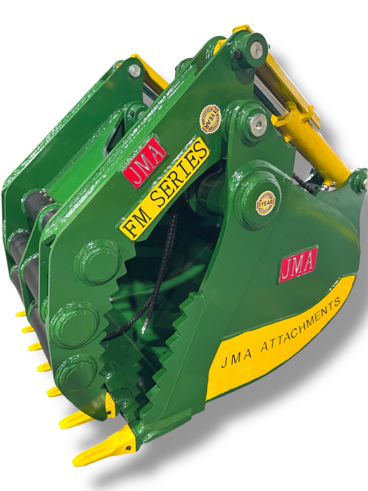 32″ Claw Bucket for 7 – 10 Tons Excavators. 50mm Pins