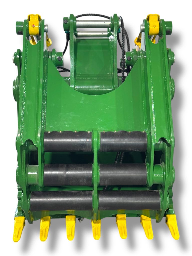 32″ Claw Bucket for 7 – 10 Tons Excavators. 50mm Pins