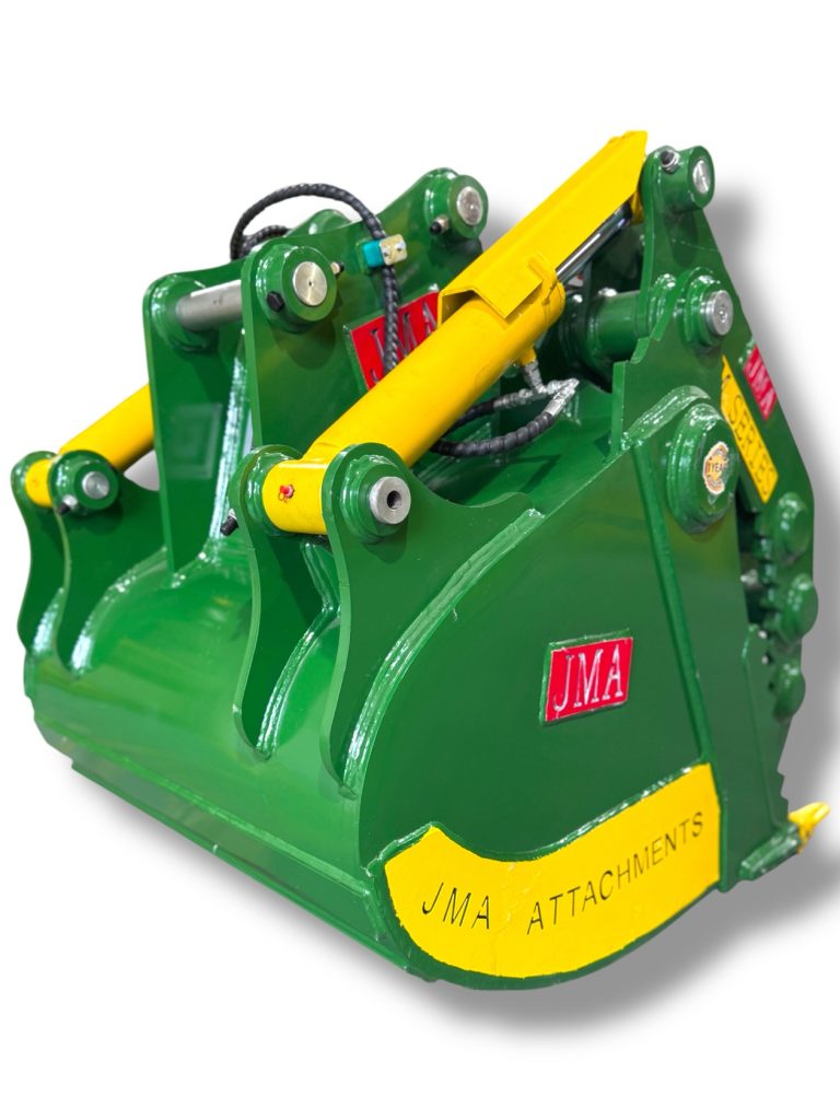 32″ Claw Bucket for 7 – 10 Tons Excavators. 50mm Pins