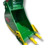 24″ Heavy Duty Digging Bucket for 16 – 25 Tons Excavators. 80mm Pins