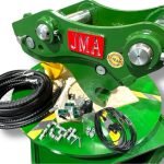 Hydraulic Quick Coupler for 8 – 11 Tons Excavators. 55mm Pins