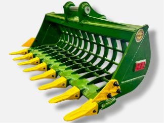 48" Skeleton Bucket with Teeth for 3 - 4.5 Tons Mini Excavators. 38mm Pins
