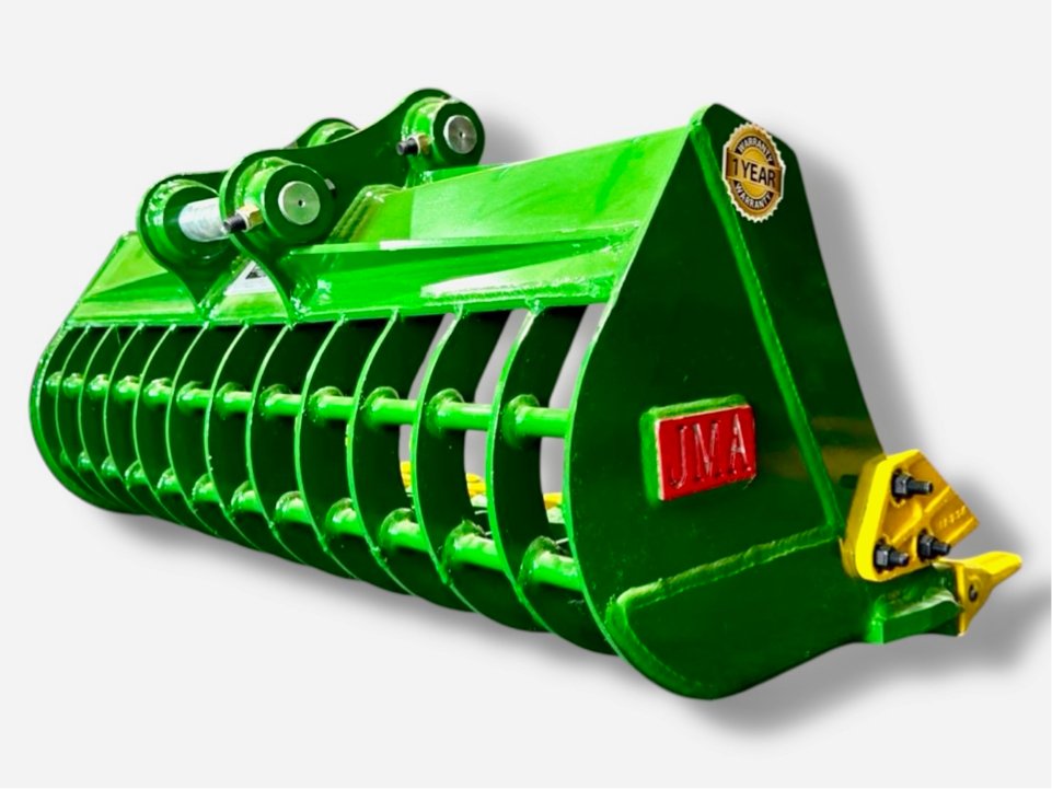 48″ Skeleton Bucket with Teeth for 3 – 4.5 Tons Mini Excavators. 38mm Pins