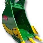 18″ Heavy Duty Digging Bucket for 16 – 25 Tons Excavators. 80mm Pins