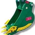 18″ Heavy Duty Digging Bucket for 16 – 25 Tons Excavators. 80mm Pins
