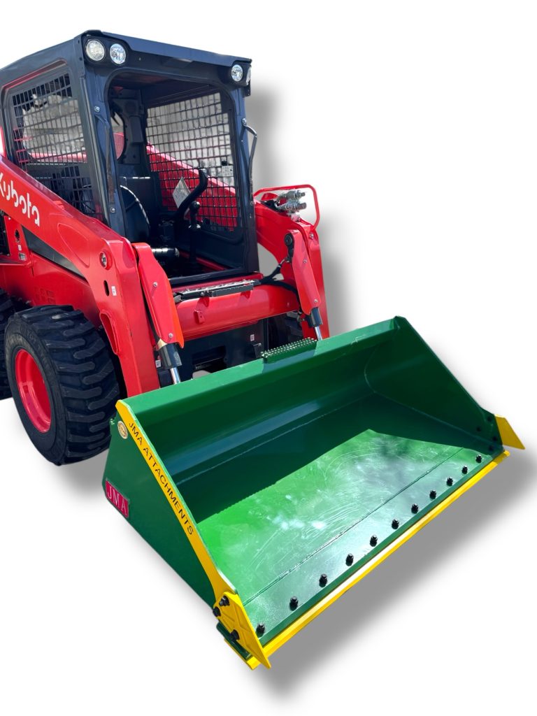 80″ Heavy Duty General Purpose Bucket for Skid Steers