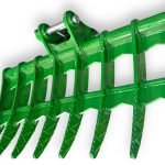 48″ Brush Rake for 4 – 6 Tons Mini Excavators. 45mm Pins