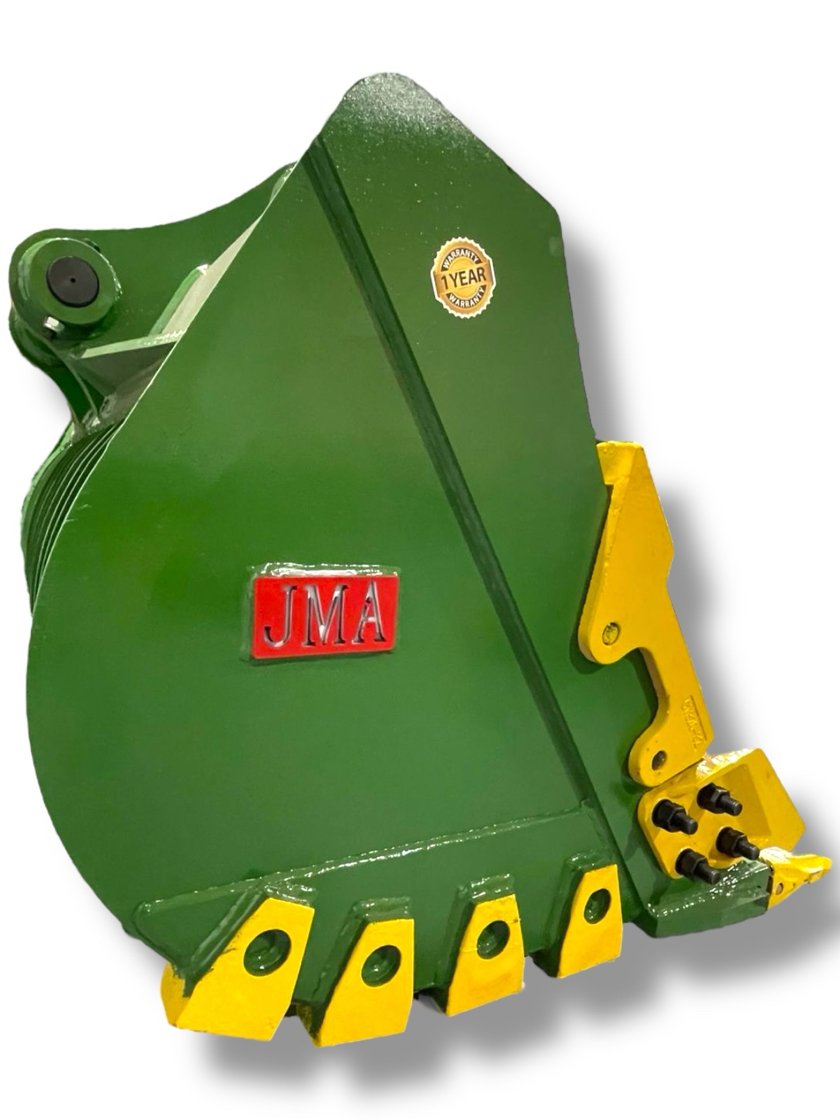 60″ Severe Duty Skeleton Bucket with Teeth for 10 – 15 Tons Excavators. 65mm Pins