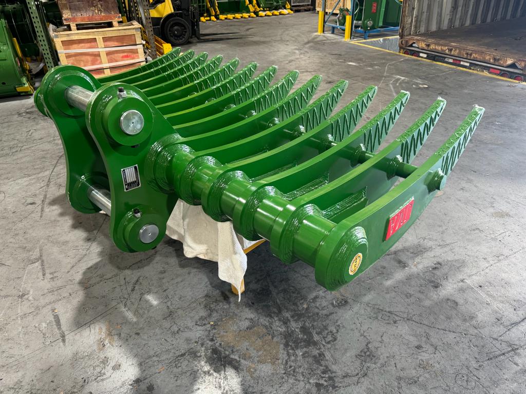 80″ Brush Rake for 16 – 25 Tons Excavators. 80mm Pins