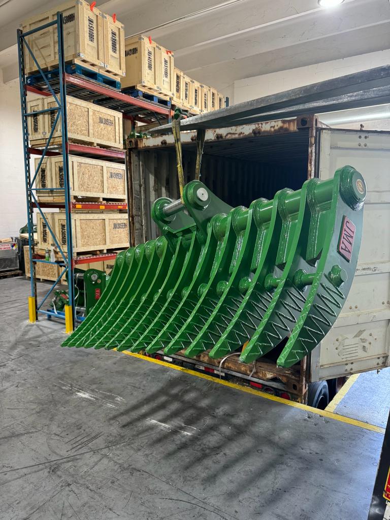80″ Brush Rake for 16 – 25 Tons Excavators. 80mm Pins