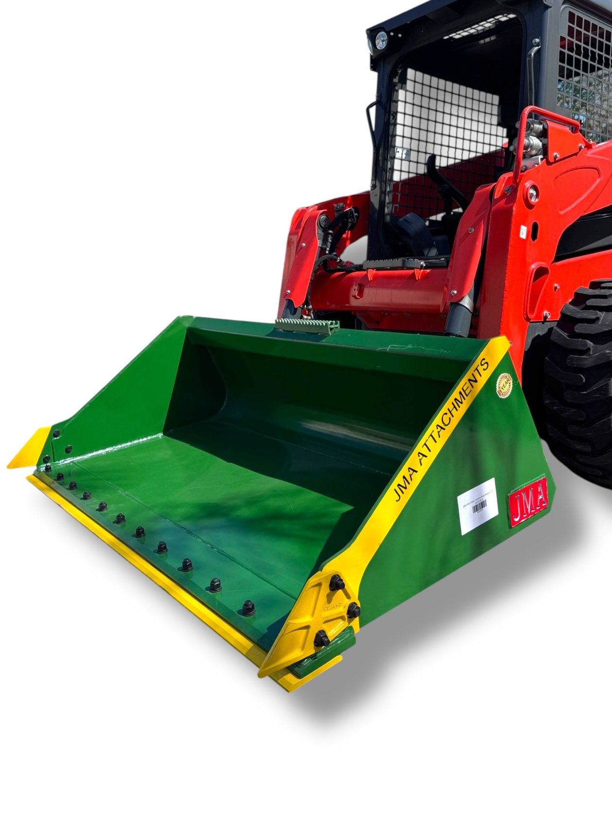 72″ Heavy Duty General Purpose Bucket for Skid Steers