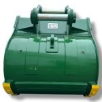 48″ Severe Duty Bucket for 29 – 48 Tons Excavators. 100mm Pins