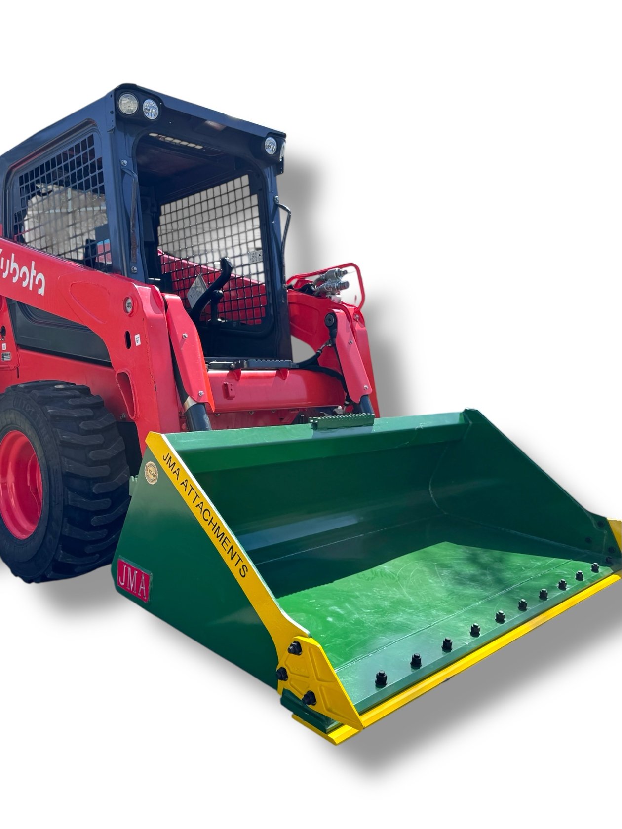 72″ Heavy Duty General Purpose Bucket for Skid Steers