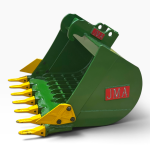 Bobcat E50 36″ Mini Excavator Skeleton Bucket with Teeth