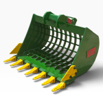 Bobcat E50 36″ Mini Excavator Skeleton Bucket with Teeth