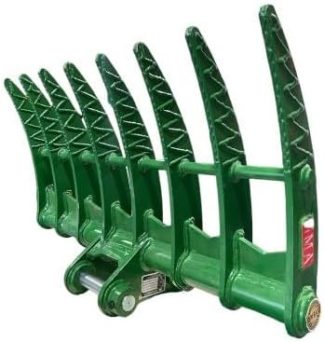 48" Brush Rake for 5 - 6.5 tons Mini Excavators. 45mm Pins