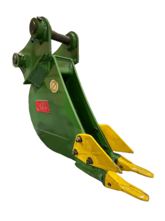 6" Trenching Bucket for 3 - 4.5 Tons Mini Excavators. 40mm Pins