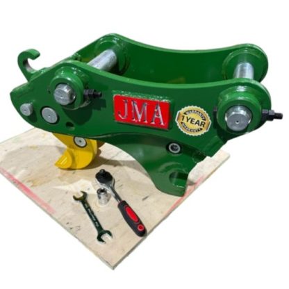 Manual Quick Coupler for 6 - 9 Tons Excavators. 50mm Pins